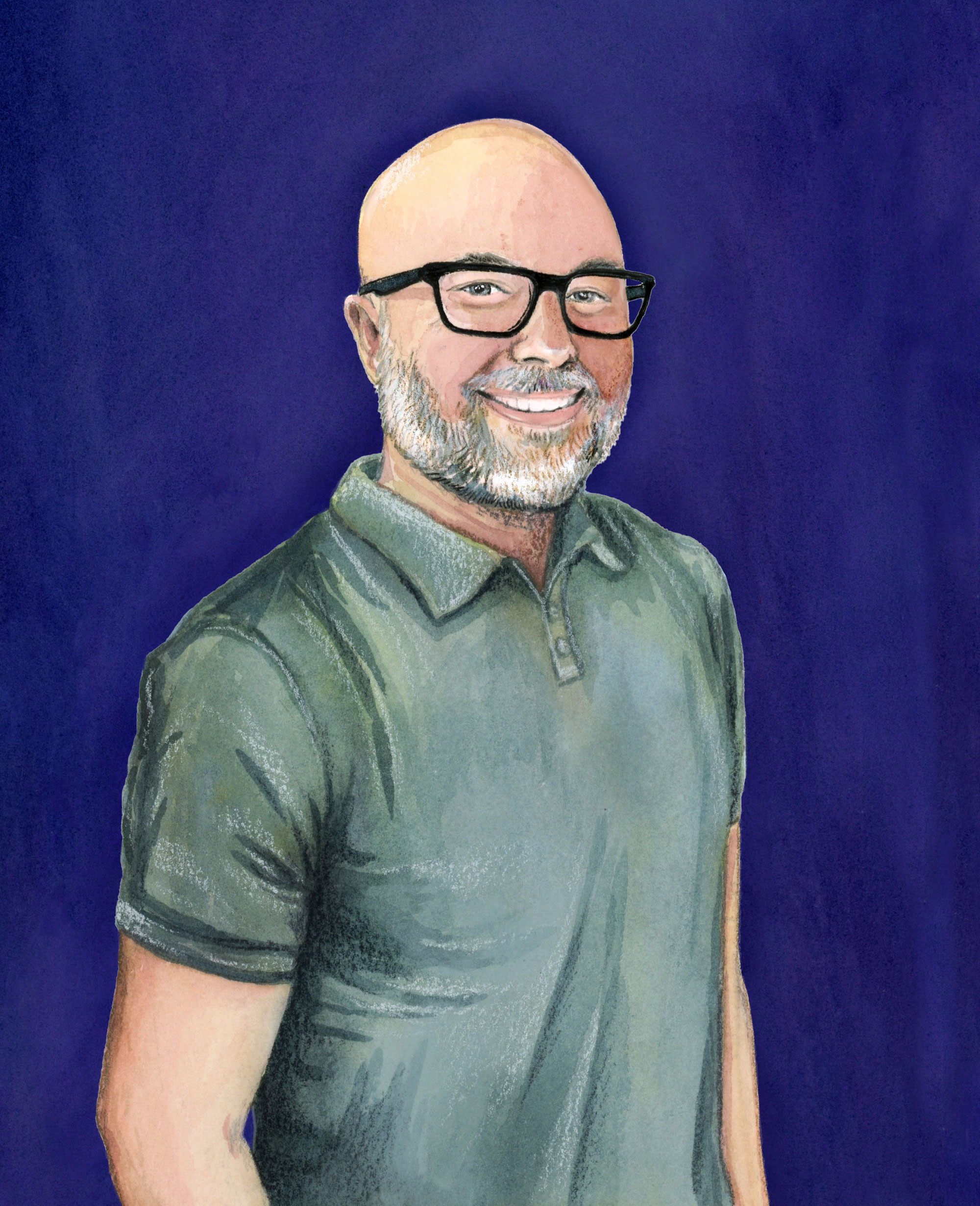 Matt Holman #1in3 Portrait artwork full size