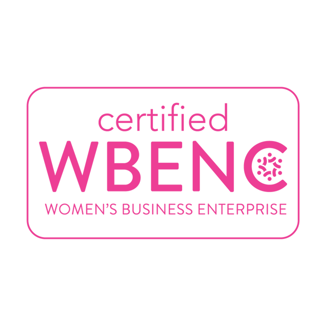 certified WBENC Woman Owned Enterprise Badge